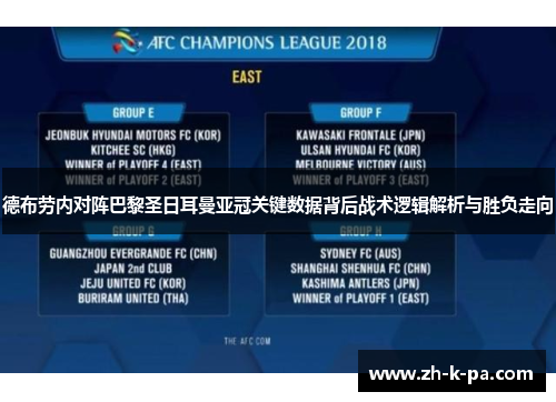 德布劳内对阵巴黎圣日耳曼亚冠关键数据背后战术逻辑解析与胜负走向