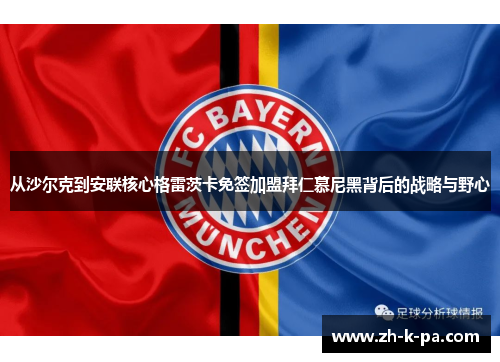 从沙尔克到安联核心格雷茨卡免签加盟拜仁慕尼黑背后的战略与野心